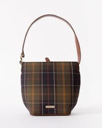 Barbour - Cedar Tartan Bucket Bag - Lyst