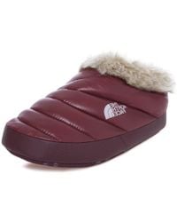 ladies north face slippers