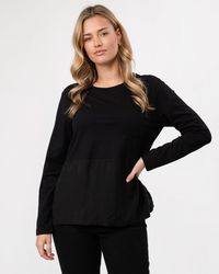 Woolrich - Fluid Jersey Long Sleeve Tee - Lyst