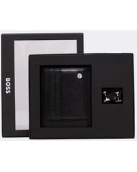 BOSS - Cufflink & Card Case Gift Set - Lyst