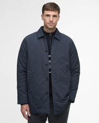 Barbour - Wadded Lorden Showerproof Mac - Lyst