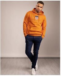 gant hoodie orange