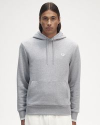 Fred Perry - Tipped Hooded Sweatshirt - Lyst