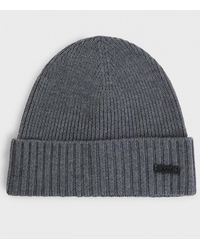 BOSS - Boss Fati Beanie Colour: Medium 030 - Lyst