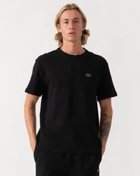 Lacoste - Waffled Cotton Loungewear T-Shirt - Lyst