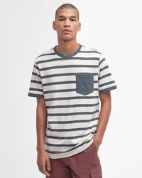 Barbour - Handale Stripe Tailored T-Shirt - Lyst