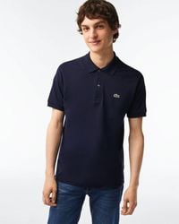 Lacoste - Slim Fit Petit Pique Polo Shirt - Lyst