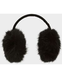 Barbour - Cyrus Faux Fur Earmuffs - Lyst