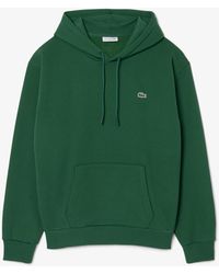 Lacoste - Fleece Classic Fit Hoodie - Lyst