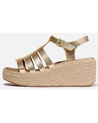 Fitflop - Platfforms Espadrille Wedge Fisherman Sandals - Lyst