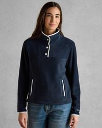 Joules - Lulworth 1/4 Zip Funnel Neck Fleece - Lyst