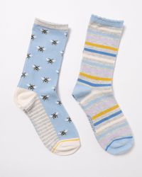 Joules - Everyday 2 Pack Socks - Lyst