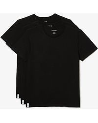 Lacoste - 3-Pack Basic T-Shirt 031, Size: L - Lyst