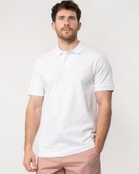 BOSS - Passenger Stretch-Cotton Slim-Fit Polo Shirt With Logo Patch Nos Size: S - Lyst