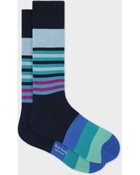 Paul Smith - Nathaniel Stripe Socks - Lyst