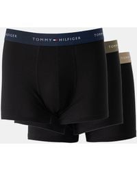Tommy Hilfiger - 3-Pack Logo Waistband Trunks - Lyst