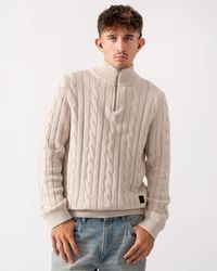 Paul Smith - Ps Zip Neck Sweater - Lyst