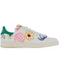 stan smith jaune feuille