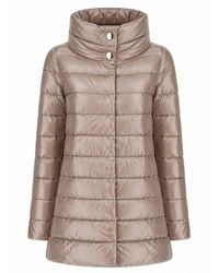 Herno - Down-Padded Quilted Jacket With Lightweight Polyamide Shell - Lyst