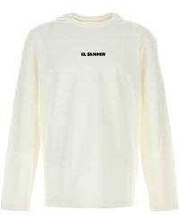 Jil Sander - Cotton T-Shirt - Lyst