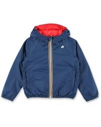 K-Way - Mini Reversible Waterproof Jacket For Boys - Lyst