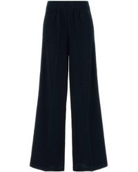 Gucci - Wide Leg Cotton Pants - Lyst