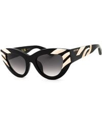 Roberto Cavalli - Cat Eye Mini Sunglasses - Lyst