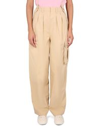 KENZO - Style-Forward Cargo Pants With Darts - Lyst
