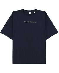 Aspesi - Graphic Crew Neck T-Shirt - Lyst