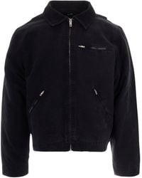 Represent - Corduroy Collar Zip-Up Jacket - Lyst