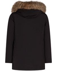 Woolrich - Wool-Blend Parka Jacket With Down Insulation - Lyst