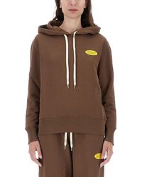 Autry - Logo Hood Sweatshirt - Lyst