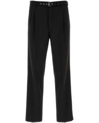 Prada - Wool Pant - Lyst
