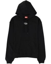 DIESEL - S-Norm Hooded Sweatshirt - Lyst