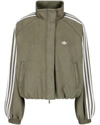 adidas - Cropped Track Jacket - Lyst