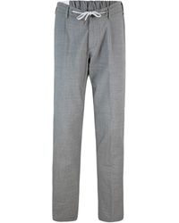 Eleventy - Melange Jogger Stretch Wool Sweatpants - Lyst