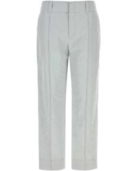 Chloé - Light Linen Blend Pant - Lyst