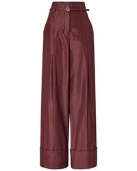 Fendi - Belted Pants - Lyst