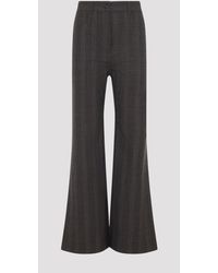 Acne Studios - Pinstripe Wool Straight-Leg Pants For - Lyst