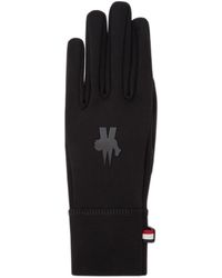 Moncler - Technical Nylon Activewear Gloves With Buckle Closure - Lyst