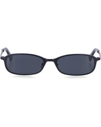 Saint Laurent - Rectangular Acetate Sunglasses - Lyst