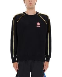 CASABLANCA - Loopback Gradient Piping Raglan Sweatshirt - Lyst