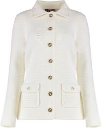 Gucci - Cotton Cardigan - Lyst