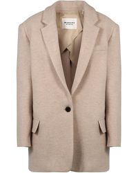 Isabel Marant - Wool Single-Breasted Blazer Blazers - Lyst