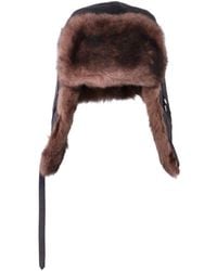 Lemaire - Fur-Trim Trapper Hat - Lyst