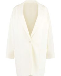 Max Mara - Elegant Virgin Wool Jacket For - Lyst