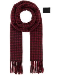 Jil Sander - Embroidered Wool Scarf - Lyst