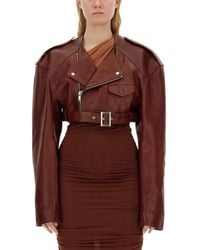 Rick Owens - Leather Jacket - Lyst