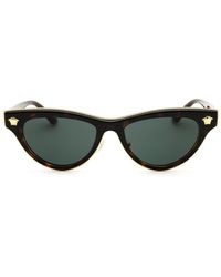 Versace - Metal Cat Eye Sunglasses - Lyst