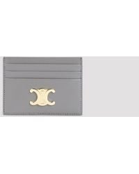 Celine - Triomphe Mini Card Holder - Lyst